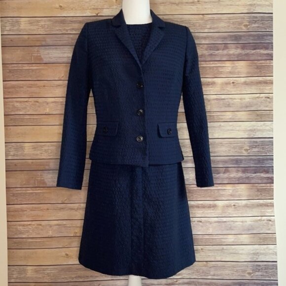 Boden Lombard Jacket | Navy | Size 8 - Picture 3 of 8